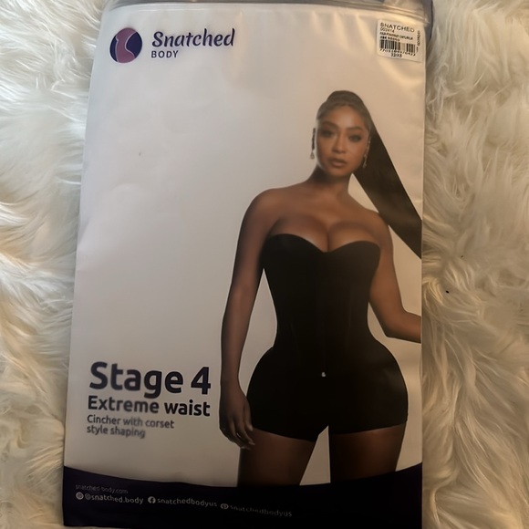Snatched stage 4 extreme Waist Cincher with Corset style shaping - Picture 10 of 10